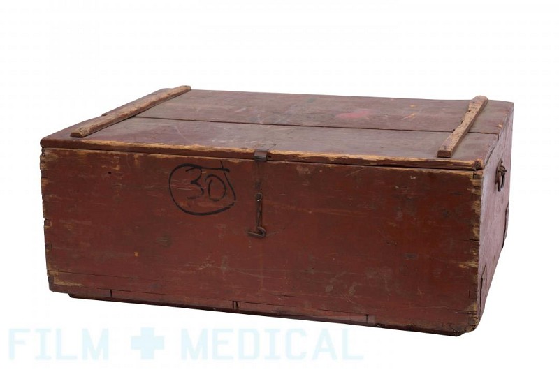 Period Wooden Dressing Case